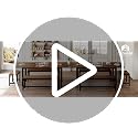 5-Piece Extendable Dining Table Set for 4-8, 63" Table with Benches