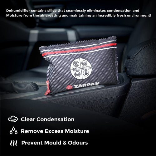 Reusable Car Dehumidifier Bag (8 Pack) Rechargeable Dehumidifier bags for Car, Trucks, and RVs - Prevent Damp & Moisture on Windscreens - Leakproof Moisture Absorber for Car and Home