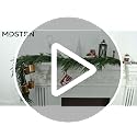 9 FT Realistic Cedar Christmas Garland, Pine Green Artificial Garlands for Indoor Outdoor Décor - MDSTBN