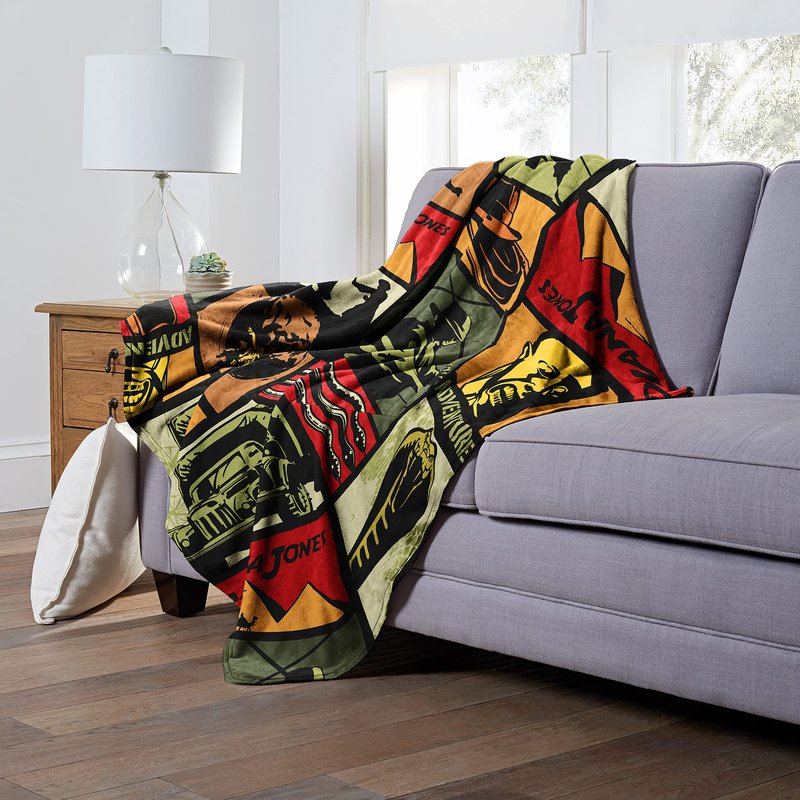 Northwest Indiana Jones Silk Touch Throw Blanket, 50" x 60", Adventure Pattern