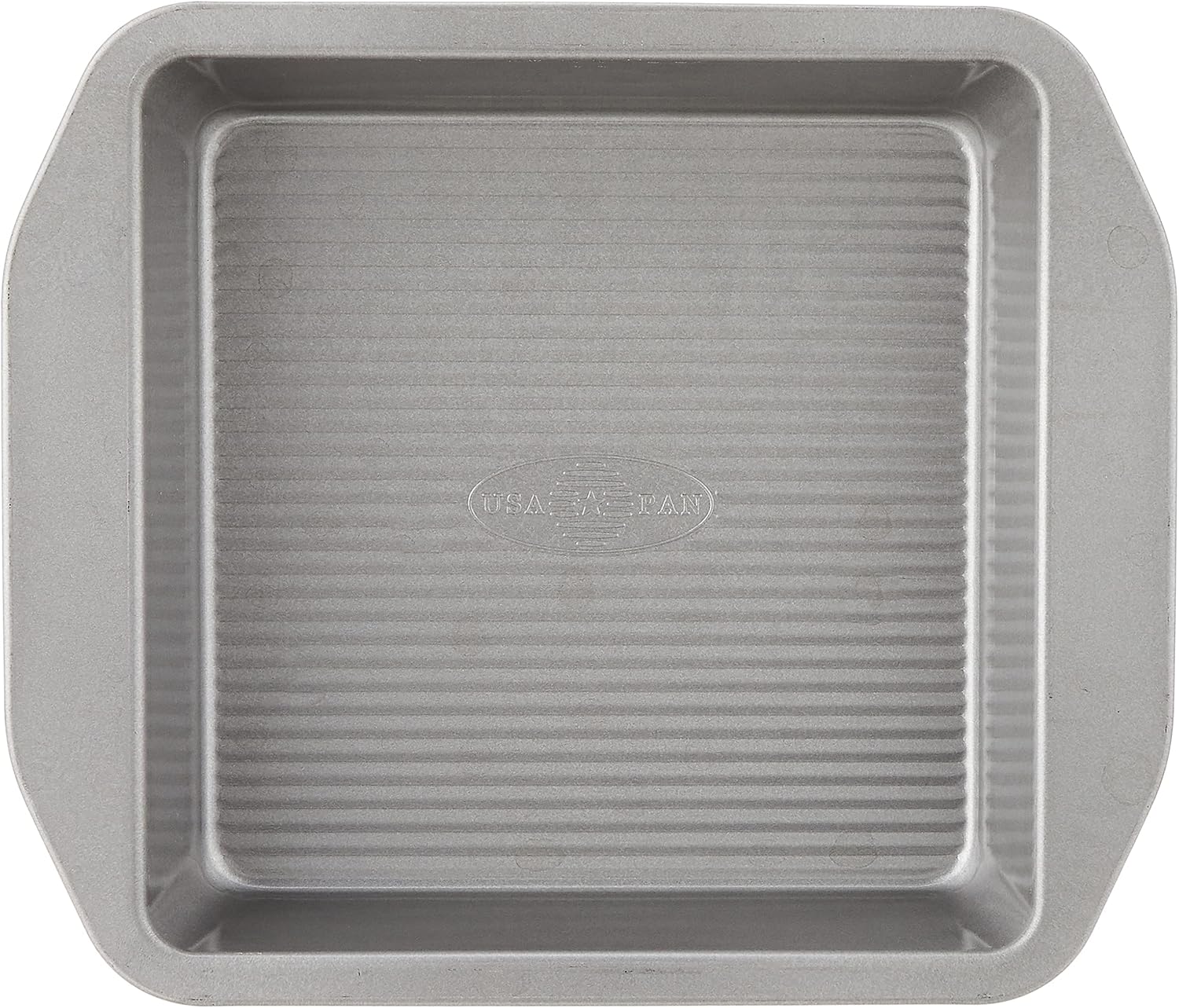 USA Pan 8-Inch Square Cake and Brownie Pan - Aluminized Steel Bakeware Classic