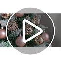 24ct Turquoise Christmas Tree Ornaments Set - 2.36'' Shatterproof Holiday Decorations