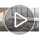 Set of 10 White Folding Chairs, Portable Steel Frame Event Seating