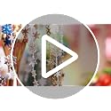 Boao Snowflake Christmas Garland 10M Champagne Gold Indoor Outdoor Decor