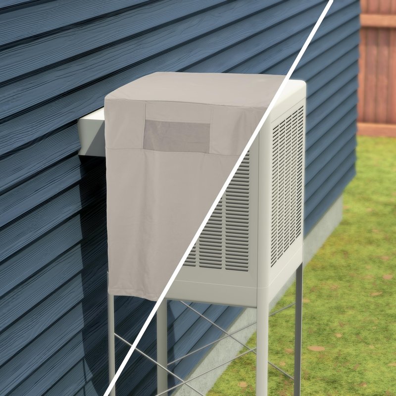 Heavy-Duty Side Draft Evaporative Cooler Cover (34 in. x 34 in. x 36 in.)