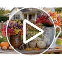 24 Bundles Artificial Flowers for Outdoors - UV Resistant Faux Plants