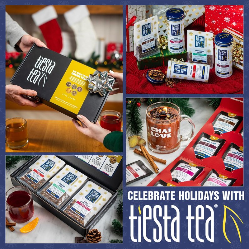Tiesta Tea 12.5 Oz Clear Glass Mug with Handle, Microwave & Dishwasher Safe, Ideal for Hot & Iced Beverages, Compatible with Loose Leaf Tea Infusers, Steepers, & Balls, Single Cup Glass Mug