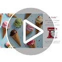 2-Quart Ice Cream Maker Attachment for Stand Mixers, 4.5QT to 6QT Models