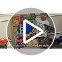 4-Tier Wooden Kids Bookshelf, Front-Facing Montessori Book Organizer