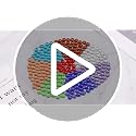 Mixed Color Mini Glass Gems (50 Pack) - Flat Bottom Beads for Vases & Crafts