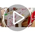 Pink Christmas Table Runner 72 Inch Snowman Holiday Decor for Festive Home