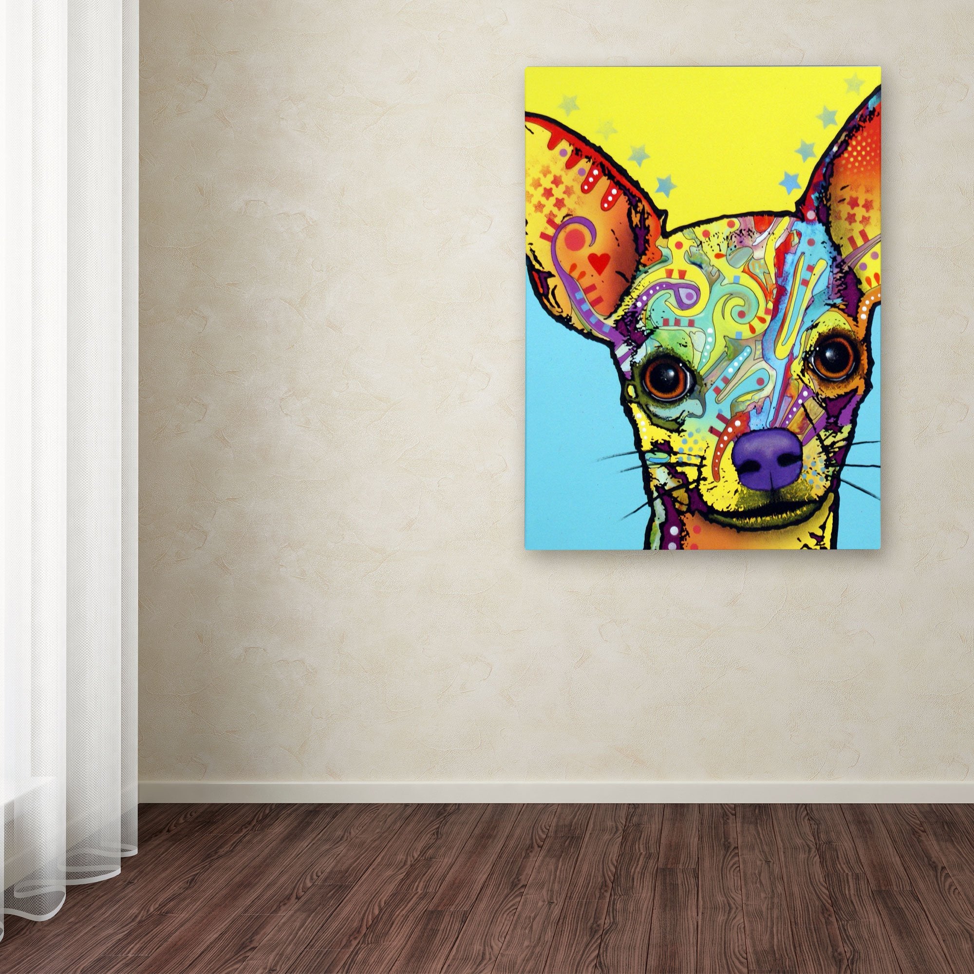 Trademark Fine Art Chihuahua Artwork by Dean Russo, 26 by 32-Inch