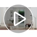 Natural Linen Semi Sheer Curtains 84 Inches Long - 2 Panel Set (50" x 84")