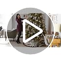 Red Buffalo Plaid Christmas Tree Skirt - 48 Inch Plush Holiday Mat
