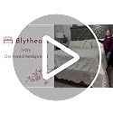 Oversized King Bedspread Set - Ivory Jacquard Matelasse, 5-Piece