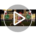 Elegear 7FT Animated Santa & Reindeer Christmas Inflatable - Cheers Version