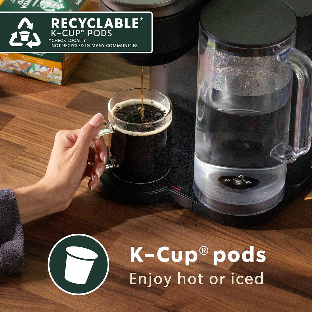 Starbucks K-Cup Coffee Pods - Medium Roast Breakfast Blend for Hot or Iced Coffee | 40 Pods