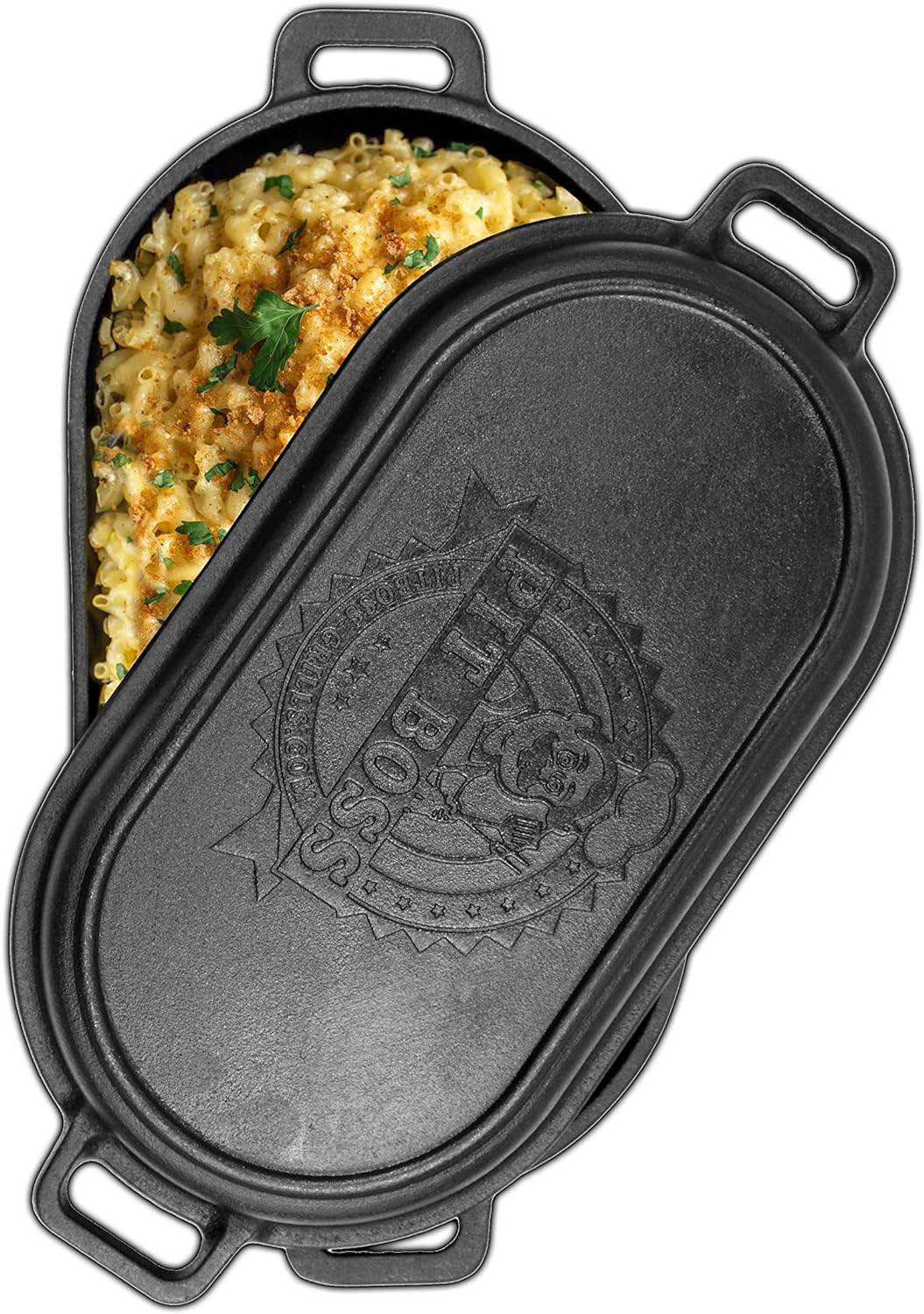 Pit Boss 6Qt. Cast Iron Roaster with Lid - Durable Cookware for Perfect Roasting and Baking