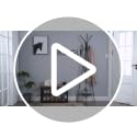 Freestanding Industrial Hall Tree with 6 Hooks and 2 Storage Shelves