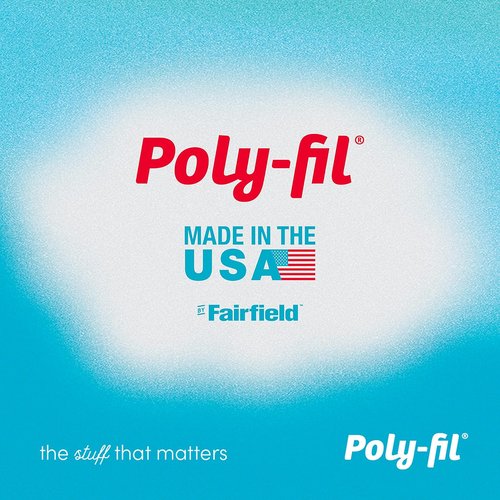 Fairfield Poly-Fil Premium Polyester Fiber Fill - Soft Stuffing for Toys & Pillows | 6.5 lbs Box