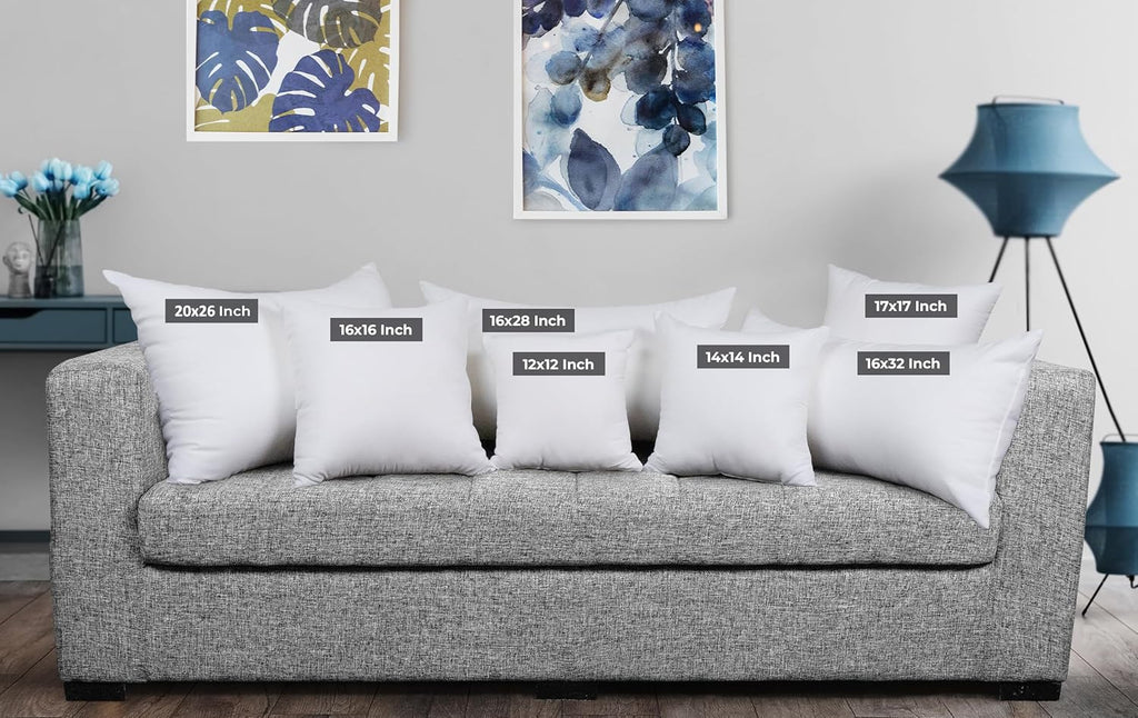 Utopia Bedding Pillow Inserts - Soft & Supportive 20x26 Decorative Throw Pillows | Set of 2, White