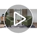 Stretch Club Chair Slipcover - Soft & Durable Barrel Chair Cover