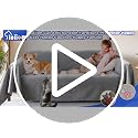Waterproof Cat Scratch Proof Sofa Cover - 118"x71" Pet Protector