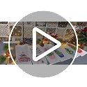 Blue Chinoiserie Christmas Kitchen Hand Towels 16x24 — SPBL&L (Holiday Decor)
