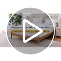 Heated Mattress Pad Full Size - Electric Bed Warmer with 9 Heat Settings, Auto Shut-Off, Fast Heating