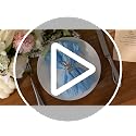 50-Pack Baby Blue Cheesecloth Napkins, 21x21 Inch Reusable Gauze Table Linens