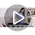 BEAUTURAL 1500W Steam Iron for Clothes with Ceramic Soleplate & Auto-Off