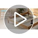 Adjustable Bed Support Legs, 8.4-13.5 Inch Heavy Duty Center Slats Support