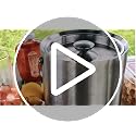 Stainless Steel 3L Double Wall Ice Bucket with Lid, Tongs & Scoop for Cocktails & Party Drinks