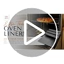 Heavy Duty Non-Stick Oven Liners - 2 Pack 17x25 Inch Reusable Oven Mats