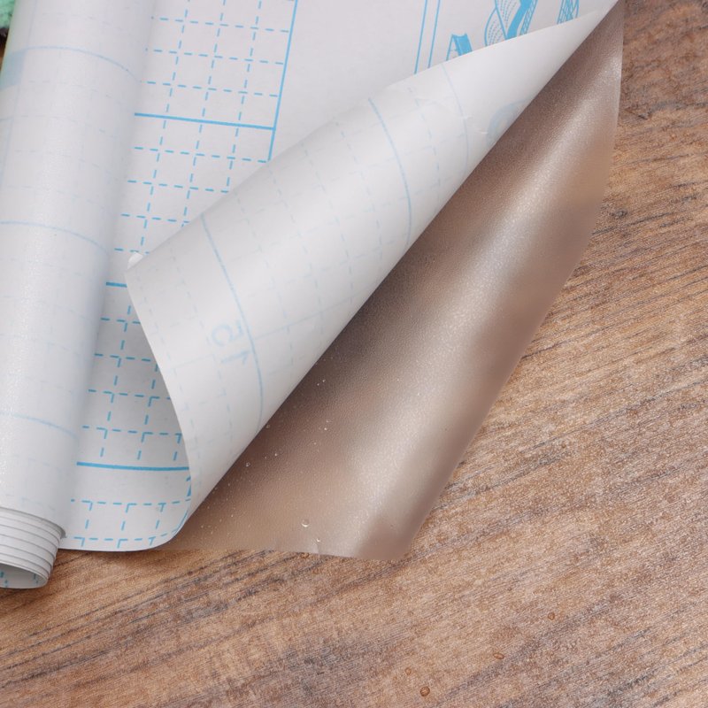 Heroad Clear Contact Paper Self Adhesive Shelf Liner for Kitchen Cabinets Multipurpose Protective Film Removable Cabinet Liners for Shelves Waterproof Privacy Film Matte Window Films Vinyl 17.7"x20ft