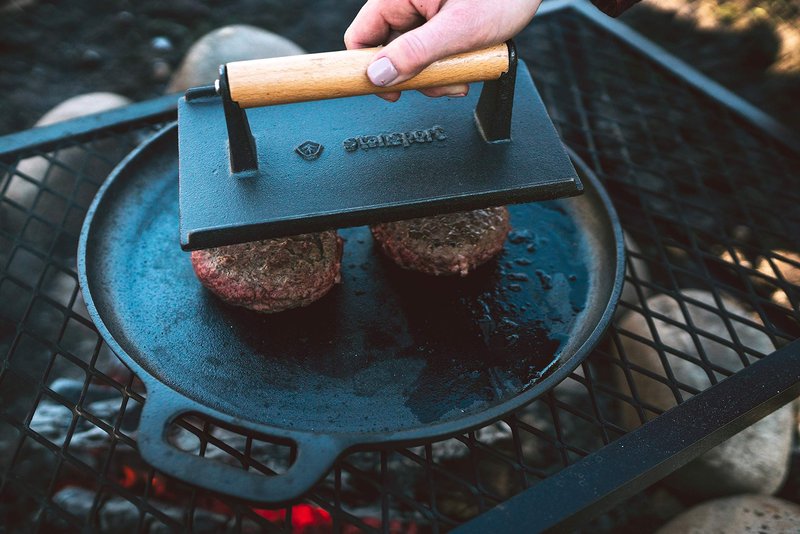 Stansport Pre-Seasoned Cast Iron Pizza Pan (16006)