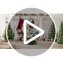 15in Ceramic Christmas Tree with Warm White Lights & Star Toppers - Green, Hand-Painted Holiday Decor