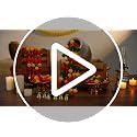 Bright Marigold Garland with Bells - 4ft Diwali & Festive Decor, 12 Pcs