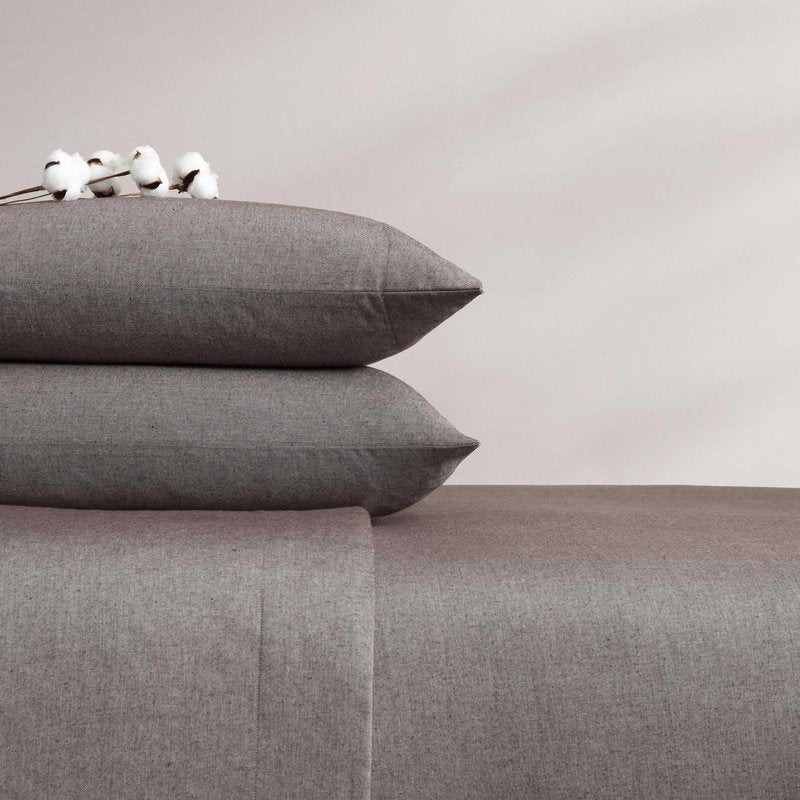 Tommy Bahama - King Sheet Set, Twill Weave Bedding with Matching Shams and Deep Pockets, Wrinkle-Resistant Bed Essentials, Oeko-Tex Certified (Paradise Twill Dark Brown, King)