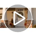 26-Inch Artificial Fall Boxwood Wreath for Front Door Autumn Home Decor