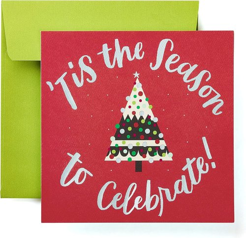 American Greetings Christmas & New Year's Card - Celebrate the Season in Style