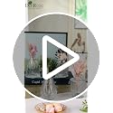 12-Pack Clear Glass Bud Vases - Small Fluted Vases for Wedding Centerpieces