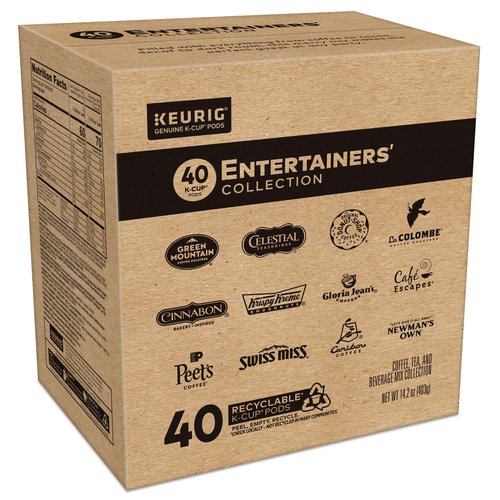 Keurig® Entertainers Variety Pack, Keurig Single Serve K-Cup Pods, 40ct