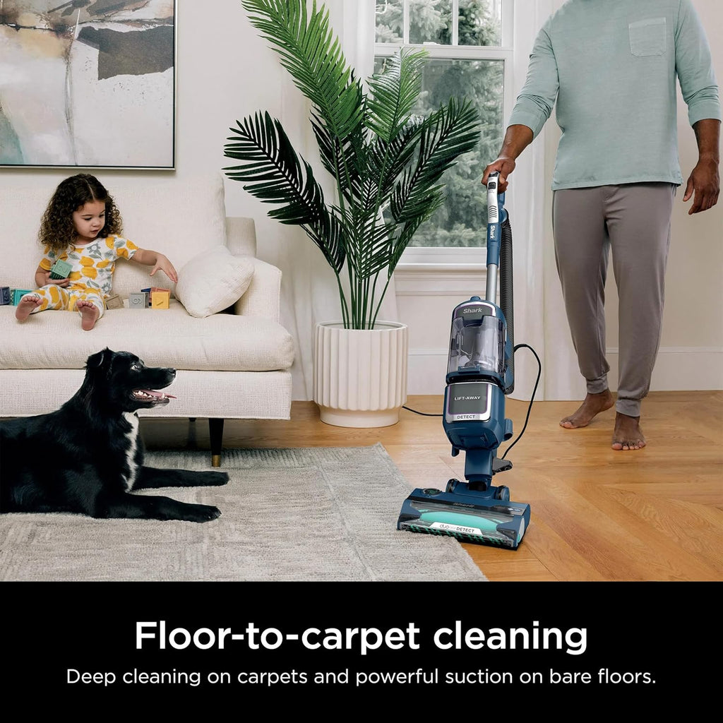 Shark Detect Performance Lift-Away Vacuum - DuoClean, Odor Neutralizer, LED Headlights | 3 Tools Included