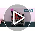 MOSIKER Clear Lipstick Organizer with 24 Slots, Vanity Makeup Storage