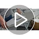 Gorilla Grip Ironing Board Cover - 15x54 Heavy Duty Silicone Coated Pad with Fastener Straps