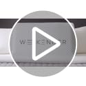 WEEKENDER Cooling Gel Memory Foam Pillow - Standard Size, Medium Firm