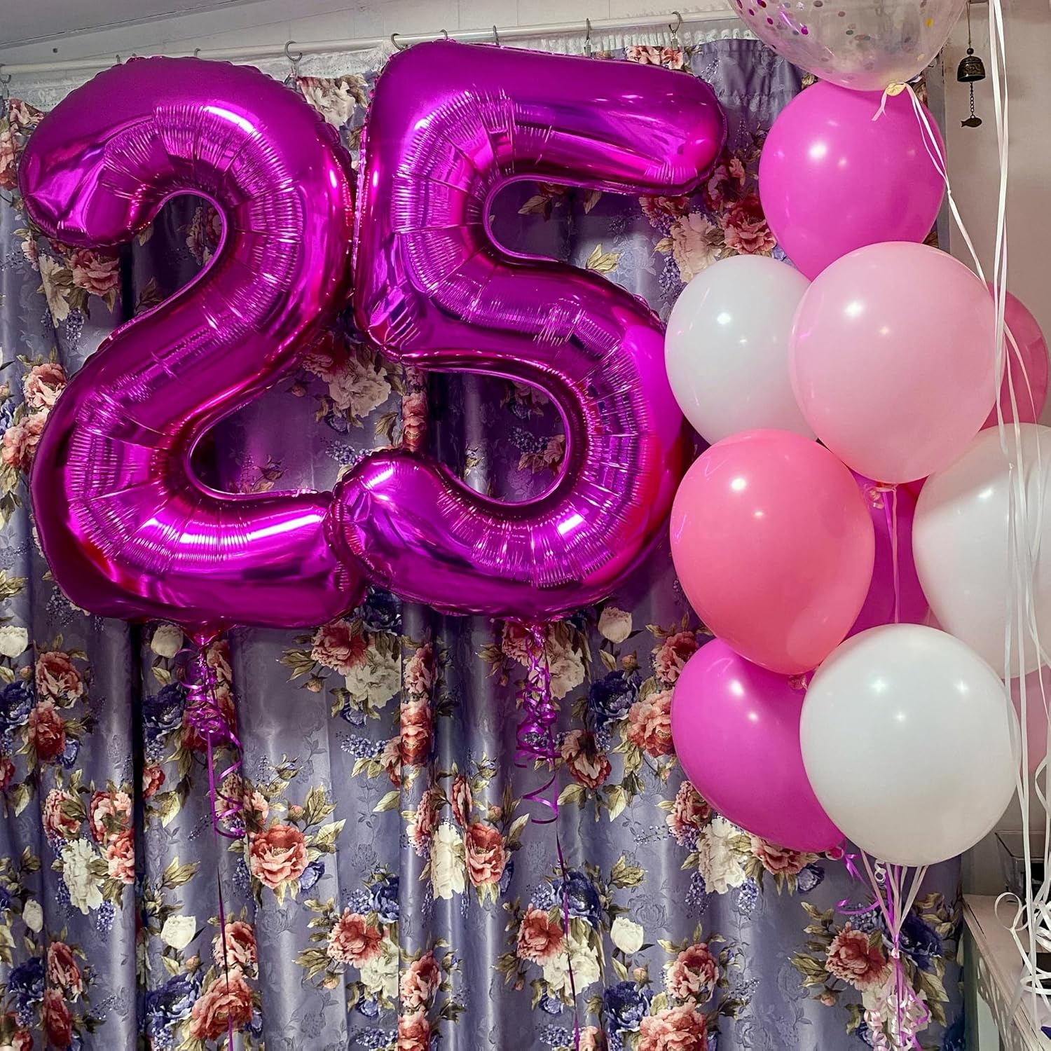 Rosy Purple 40-Inch Number 9 Balloon - Giant Birthday Decoration for Girls' 9th, 19th, and 29th Parties