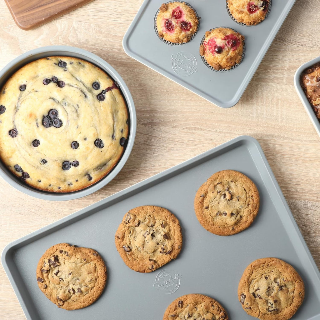 Sur La Table Bake Sale Large Nonstick Ceramic Baking Sheet - 18 x 13 Inch, PFA-Free, Linen White