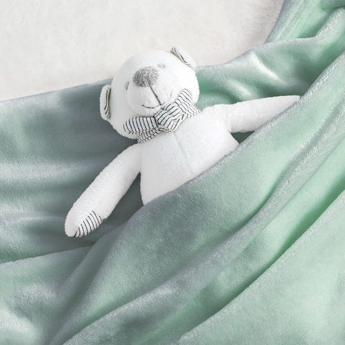 Bedsure GentleSoft Fleece Blanket - Cozy Small Throw for Kids, 43x55 Inches, Sage Green
